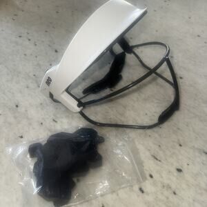 NEO Softball Adjustable Face Mask M/L White/Black w/Pads New Protector safety